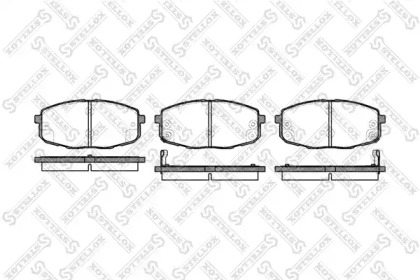 Комплект тормозных колодок STELLOX 1049 002-SX